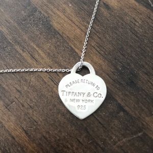 Tiffany heart necklace